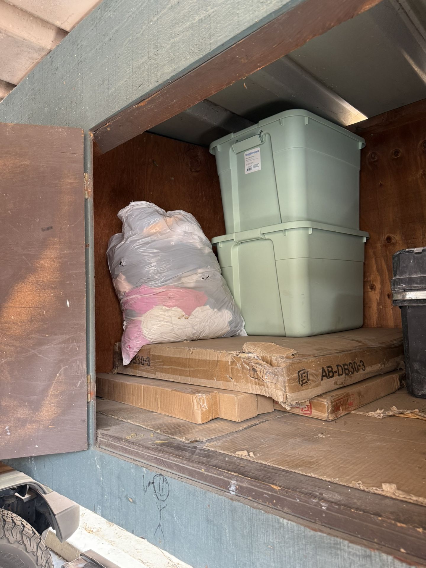 3 BOXES FULL OF CLOTHES