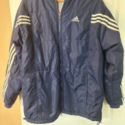 adidas Mens Hooded  Rain Jacket Medium