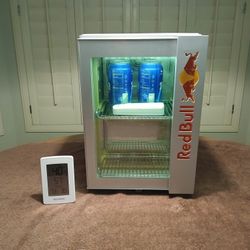 Red Bull Mini Fridge - Works/Read