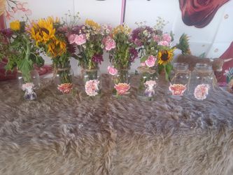 Cowgirl Centerpiece Jars