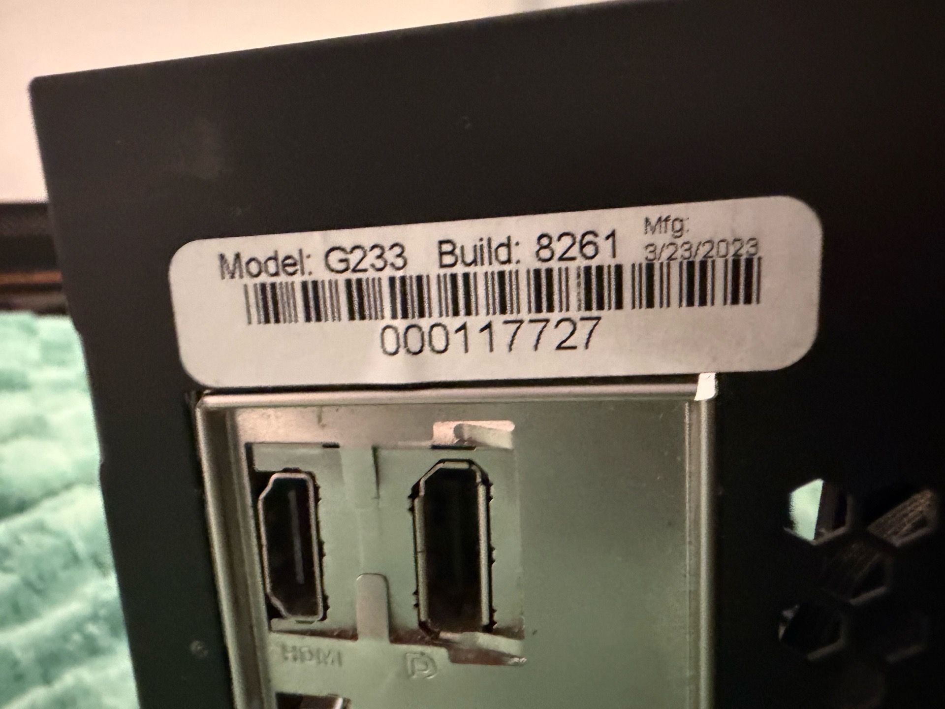 Powerspec G233 desktop (need power supply)