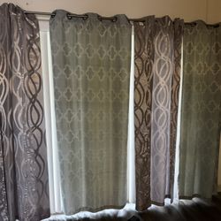 6 Panel Curtains