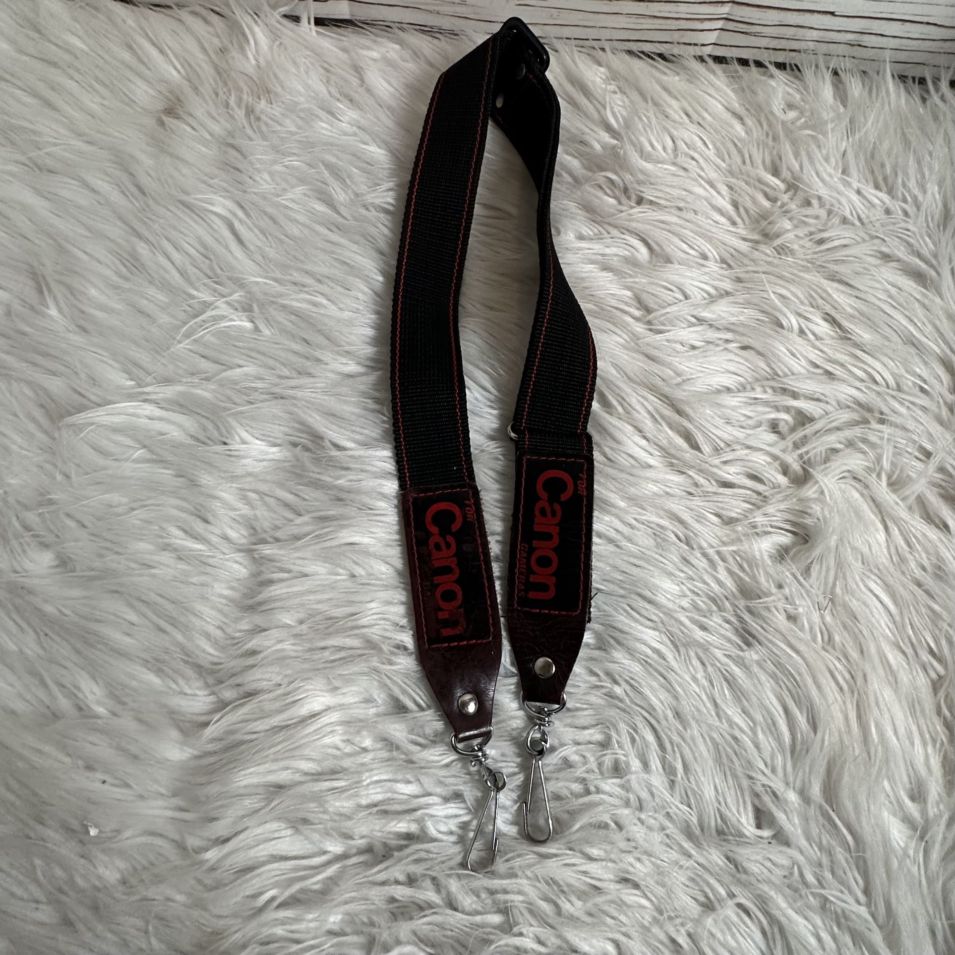 Vintage Canon camera strap