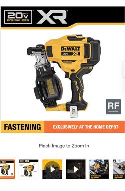 DEWALT 20V MAX XR Brushless Roofing Nailer