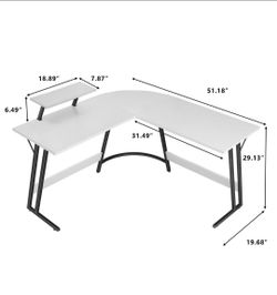 Desk and chair