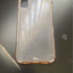 iPhone X Sparkly Case