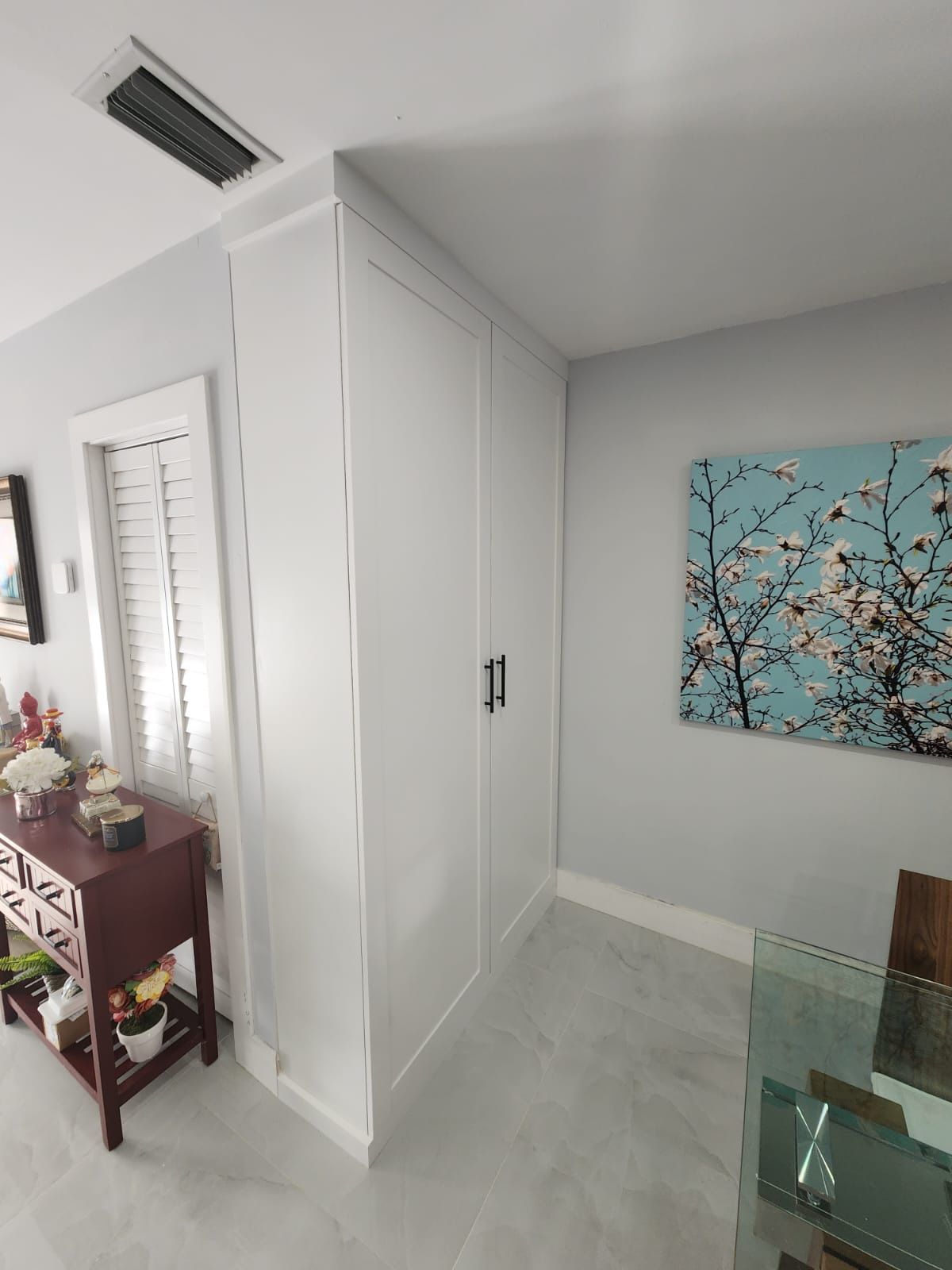 Pantry White Melanie With Shaker Doors