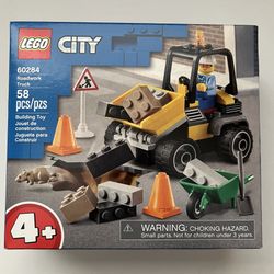 New* Lego City Roadwork Truck 60284 - RETIRED