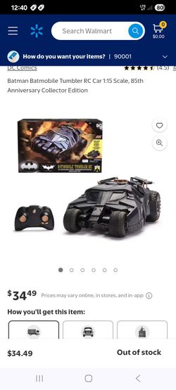 Carro de batman nuevo en caja