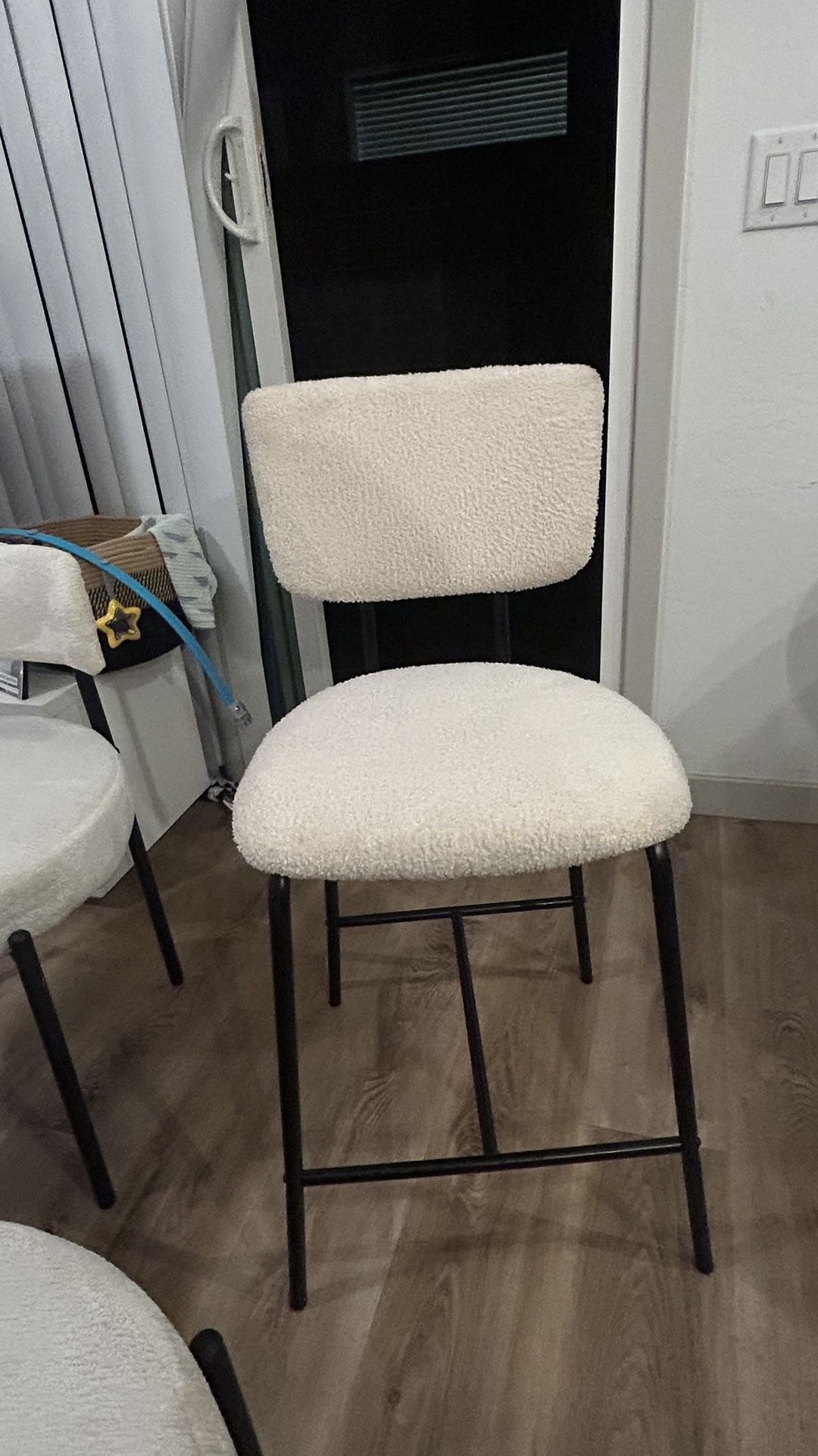 Boucle Bar Stool 