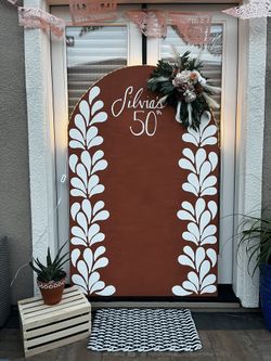 Hand Painted Back Drop