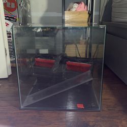 20 Gallon Square Rimless Fish tank With Dual Filter 