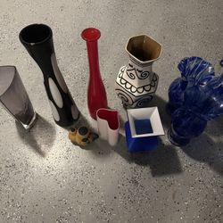 Decorative Glass Vases 