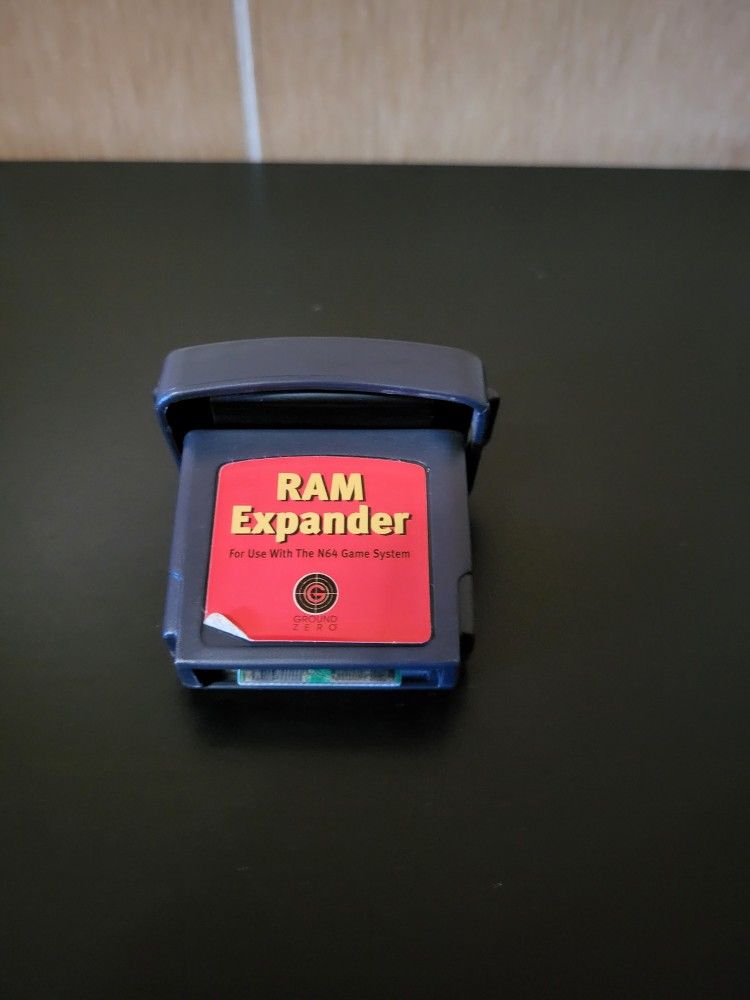 Ground Zero Nintendo 64 N64 Ram Expander