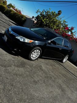 Toyota Camry Black 4-Door Sedan