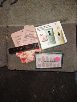 Facemask, Clinique Set ,Nails And Perfume.