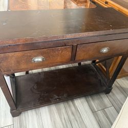 Console table 