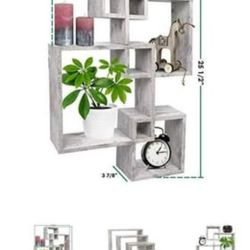 Greenco Floating Shelves