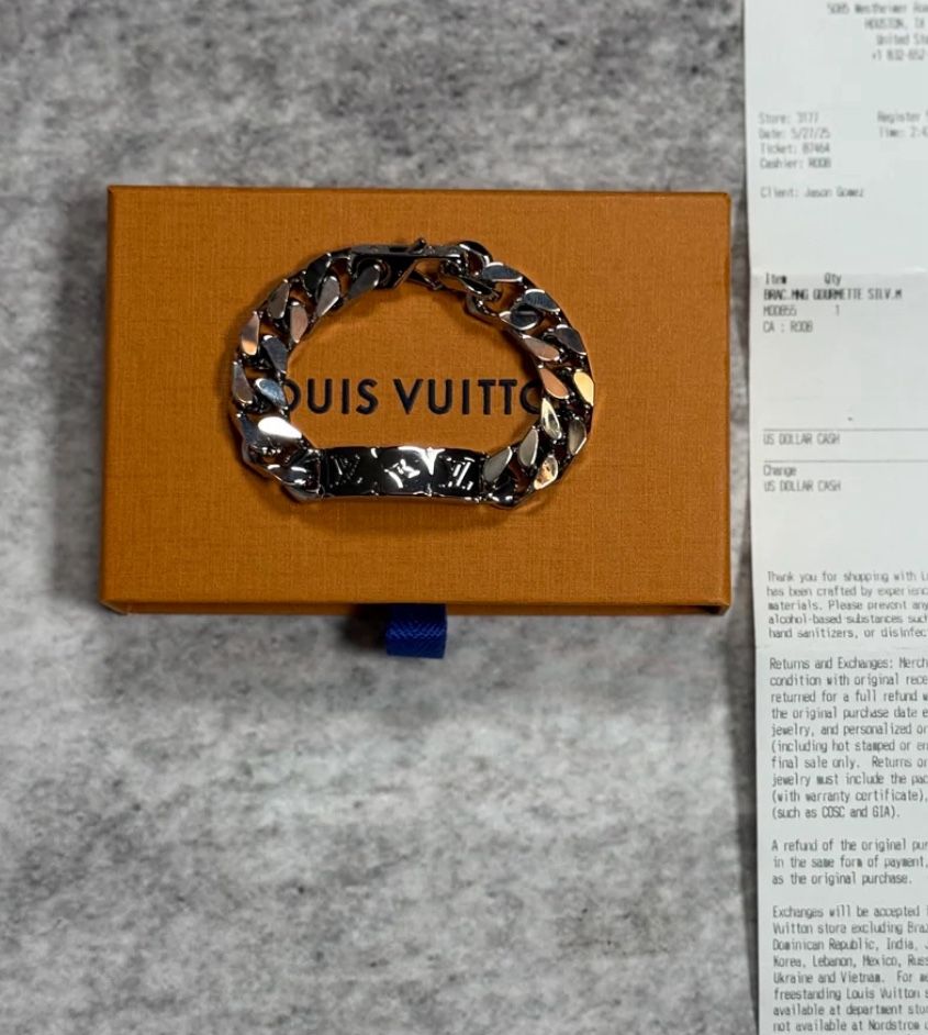 Monogram Chain Bracelet LV