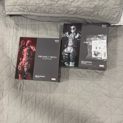 Revoltech/Amazing Yamaguchi Deadpool Ver 2.0 & X-Force Color (