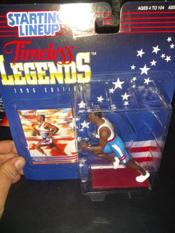 Brand New Starting Lineup Timeless Legends 1996 Edition Michael Johnson Action Figure