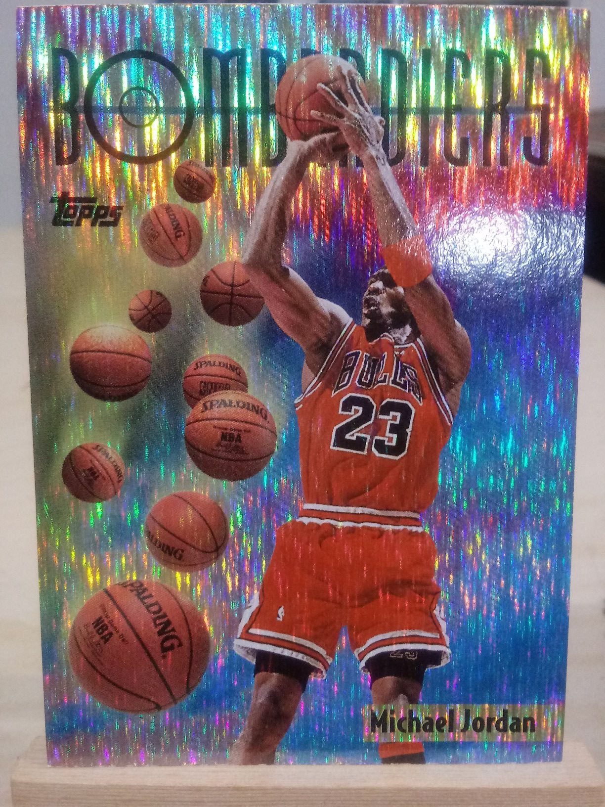 Michael Jordan Bombardiers Rare card