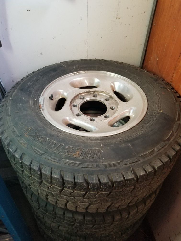 02 ram rims and good tires