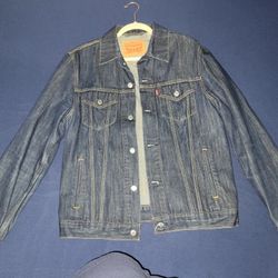 Premium Men's Levi Denim Jacket Large (Slim Fit)