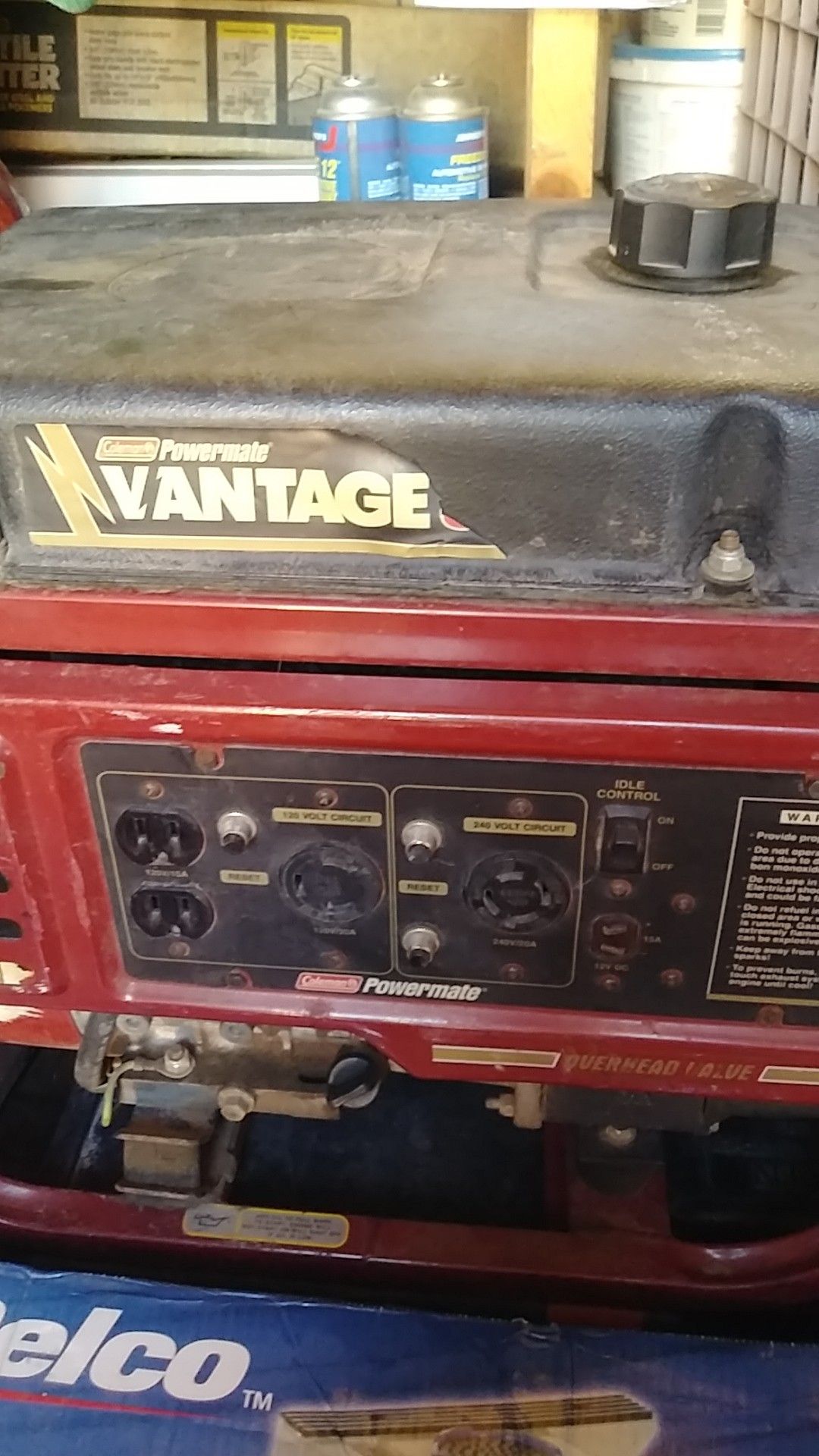 Generador vantage have 120 and 240 volt circuit works very nice