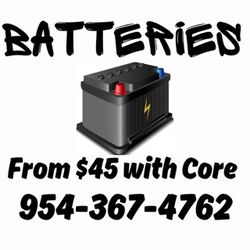 Car battery Truck Batteries Marine Batteries 