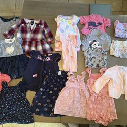 12 Month Girl Clothing 48 ITEMS