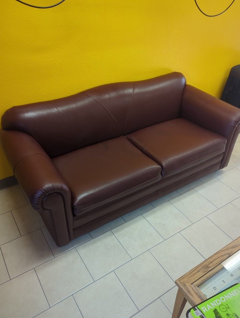 Leather Couch