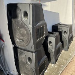 Samson PA Speakers (sold in 2 or 4)