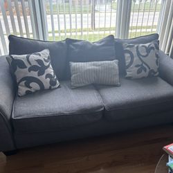 Couch and loveseat