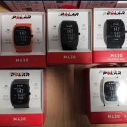 Polar M430 GPS & HR in (4 )Color your choices and free Tee Shirt