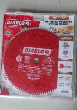 Diablo 12in. x 100-Tooth Ultimate Polished Finish Saw Blade for Wood