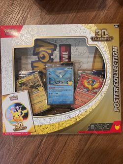 Pokémon TCG 30th Celebration Poster Collection Box