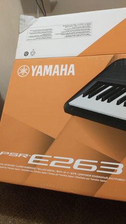 Yamaha psr- e263