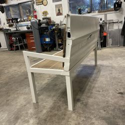 Hand Made Chevy Tailgate Bench 