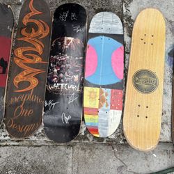 100$ obo skateboards / as is / pick up in west palm beach/ for all 