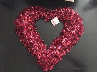 Valentines wreath decoration