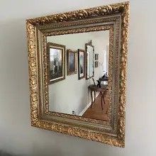 Medium Sized Bathroom Mirror $15