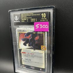 BLACK LABEL BGS 10 Umbreon 25th Anniversary Japanese Promo