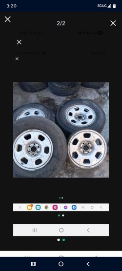 Rines 16 .para  Nissan Frontier  Patfainder Armada de 6bollos