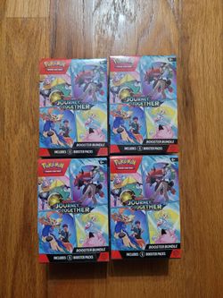 Pokémon TCG Scarlet & Violet Journey Together Booster Bundle x4