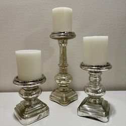 Pottery Barn Candle Holders 