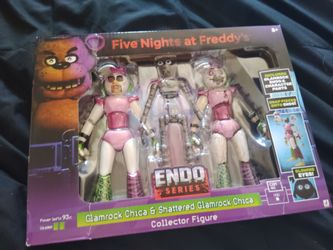 Five Nights at Freddy's Glamrock Chica Endo Series Figure Set