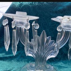 Vintage Candelabra And Candle Accessories