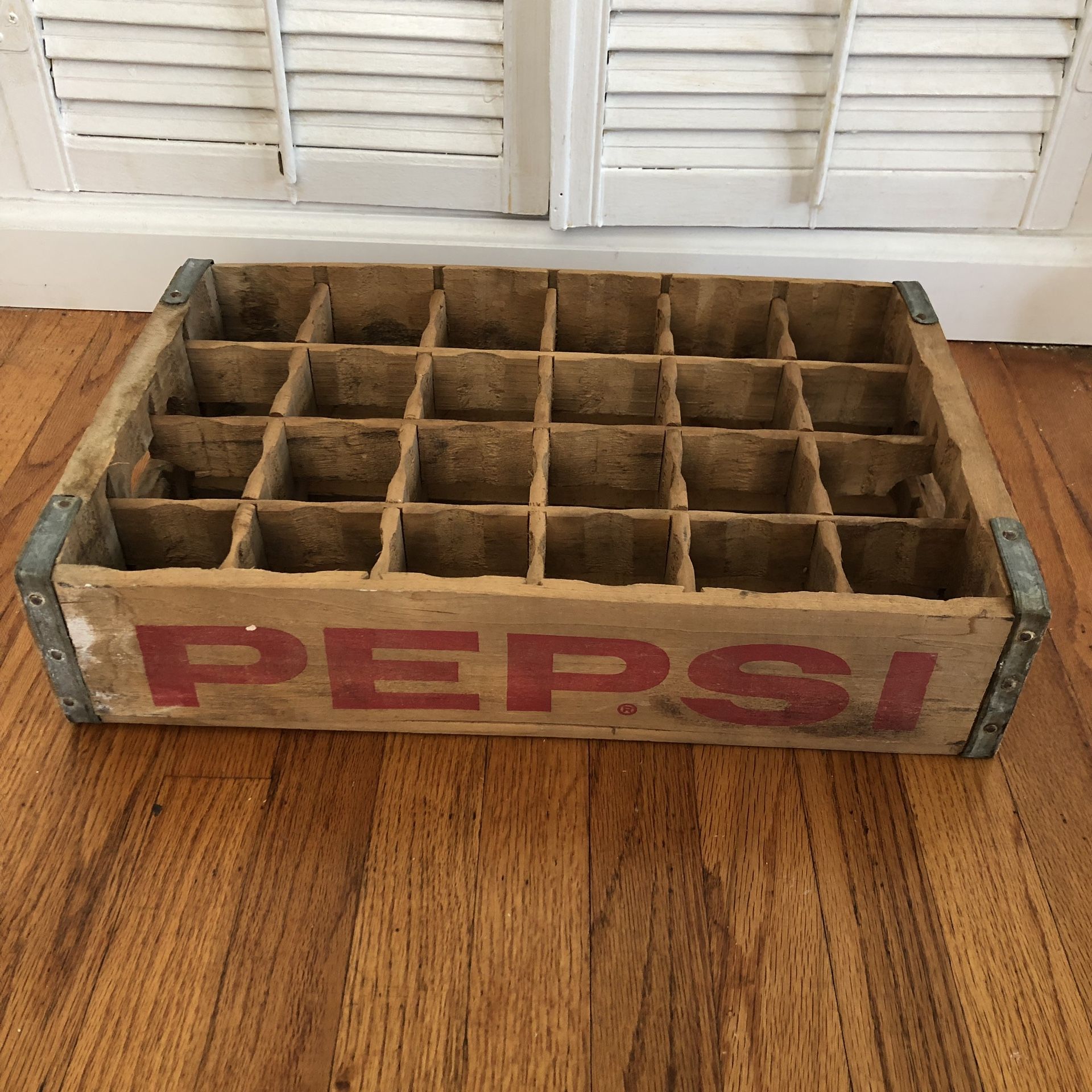 Vintage Wood Pepsi Cola Crate