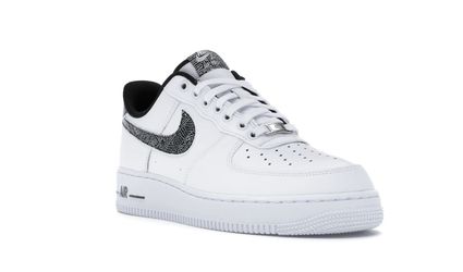 Nike Air Force 1 '07 (White Metallic Silver/ Black/ Geometri